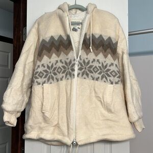 Style Impax Fair Isle Zip Up Jacket 22W